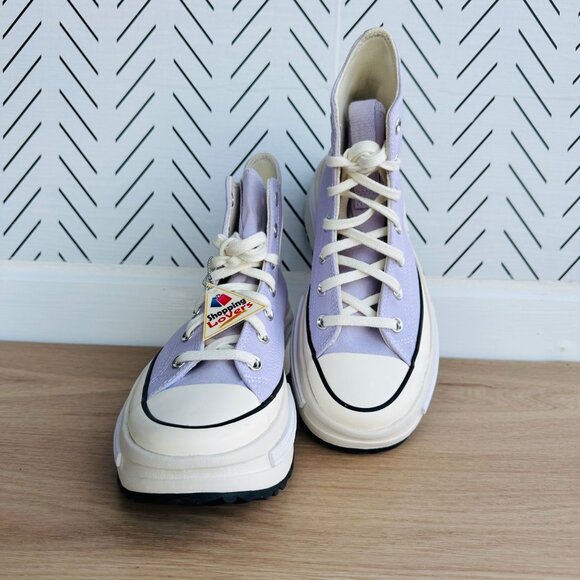 ⭐Converse Run Star Legacy CX Hi Sz 4.5 Men Shoes Platform Purple Sneaker A03064C - Picture 3 of 10